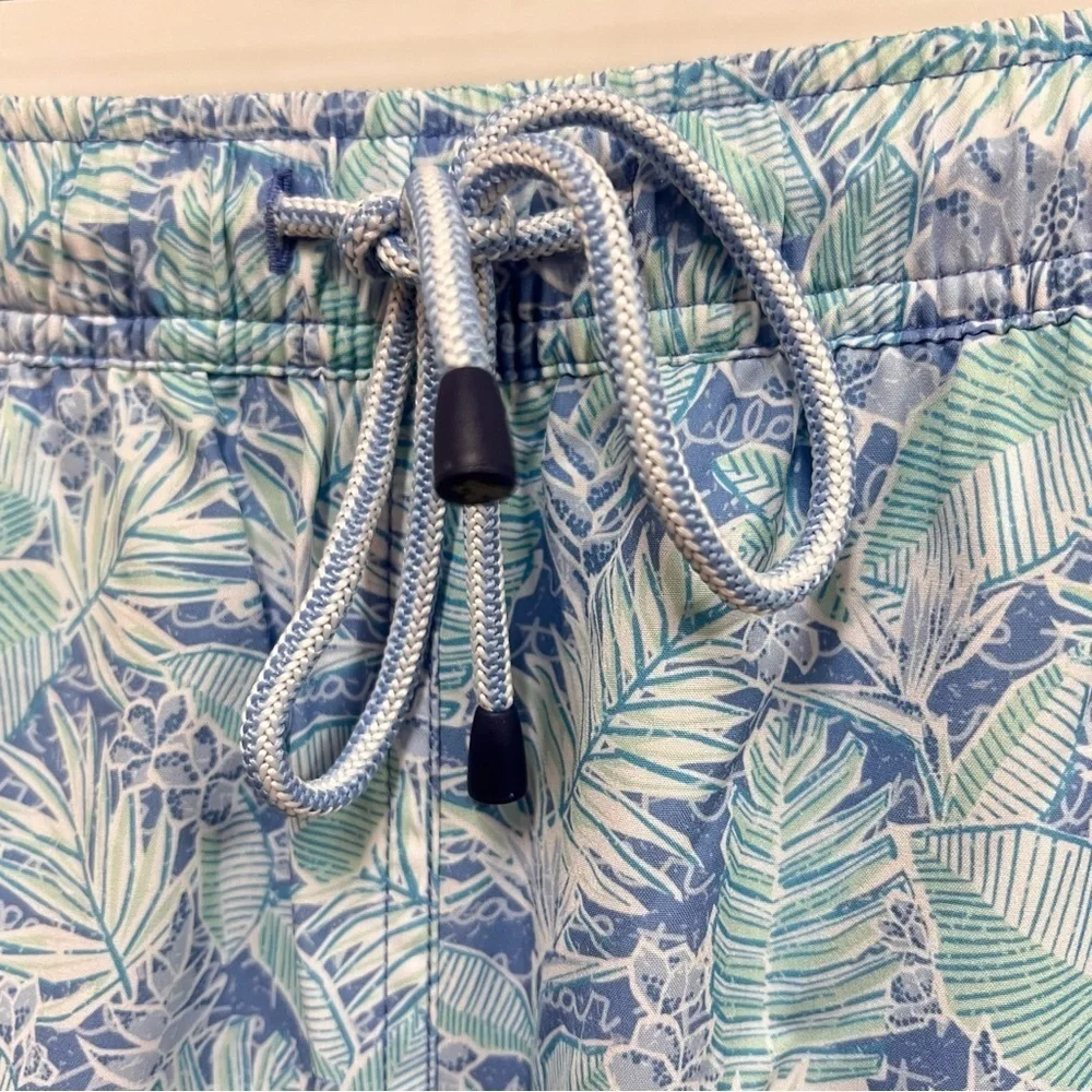 Peter Millar Shorts Seaside Grace Bay Print Swim Board Trunks Men’s Large Tall